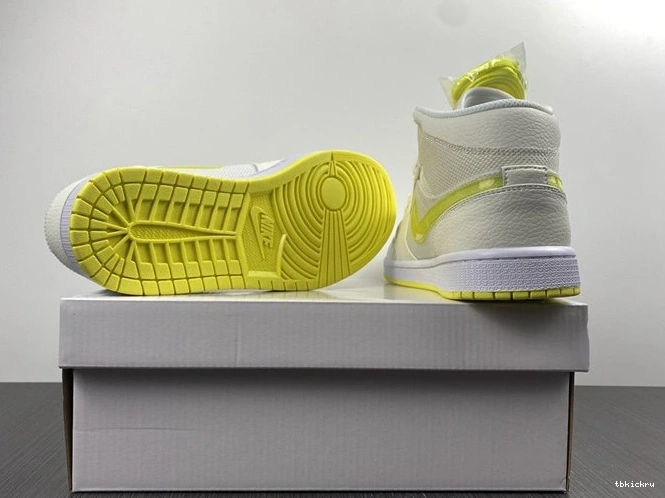 Rep TBkick SE DB2822- 3710 Yellow Mid Voltage Jordan1 QuickDry 1025